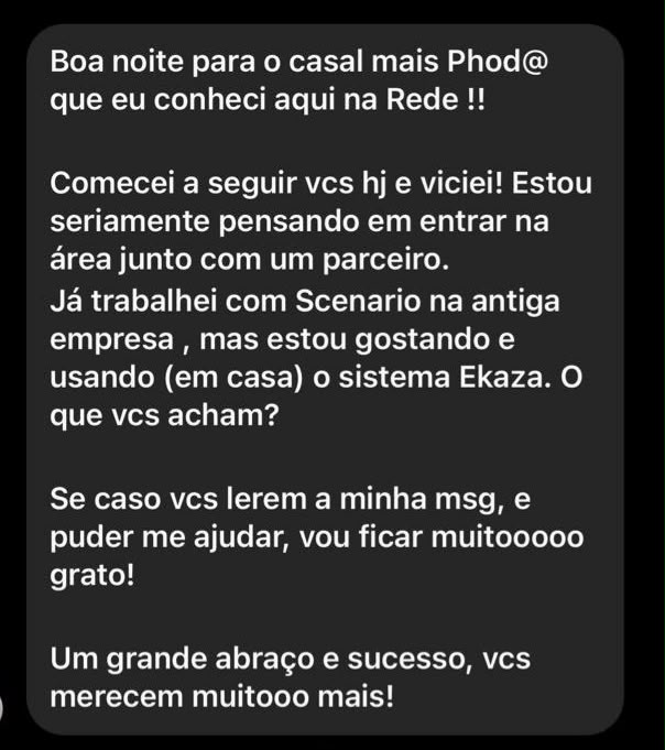 Depoimento: comecei a seguir vocês e viciei